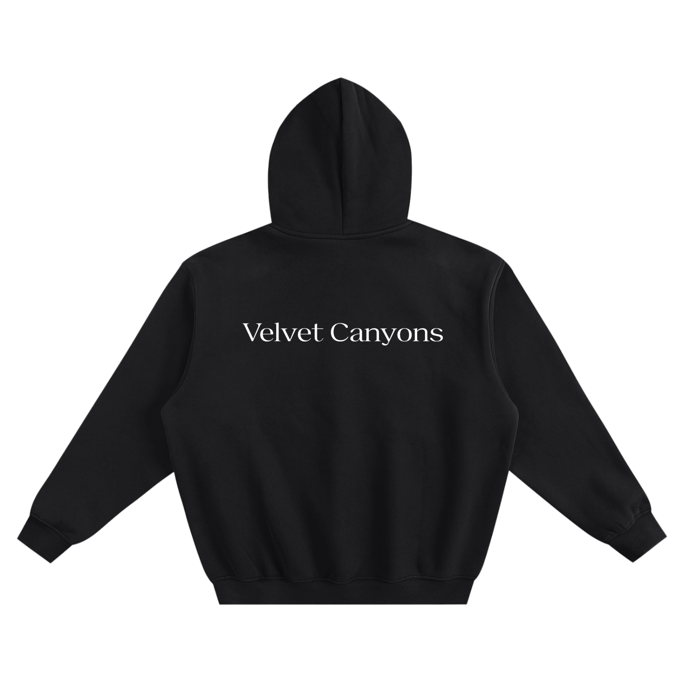 Black Boxy Hoodie