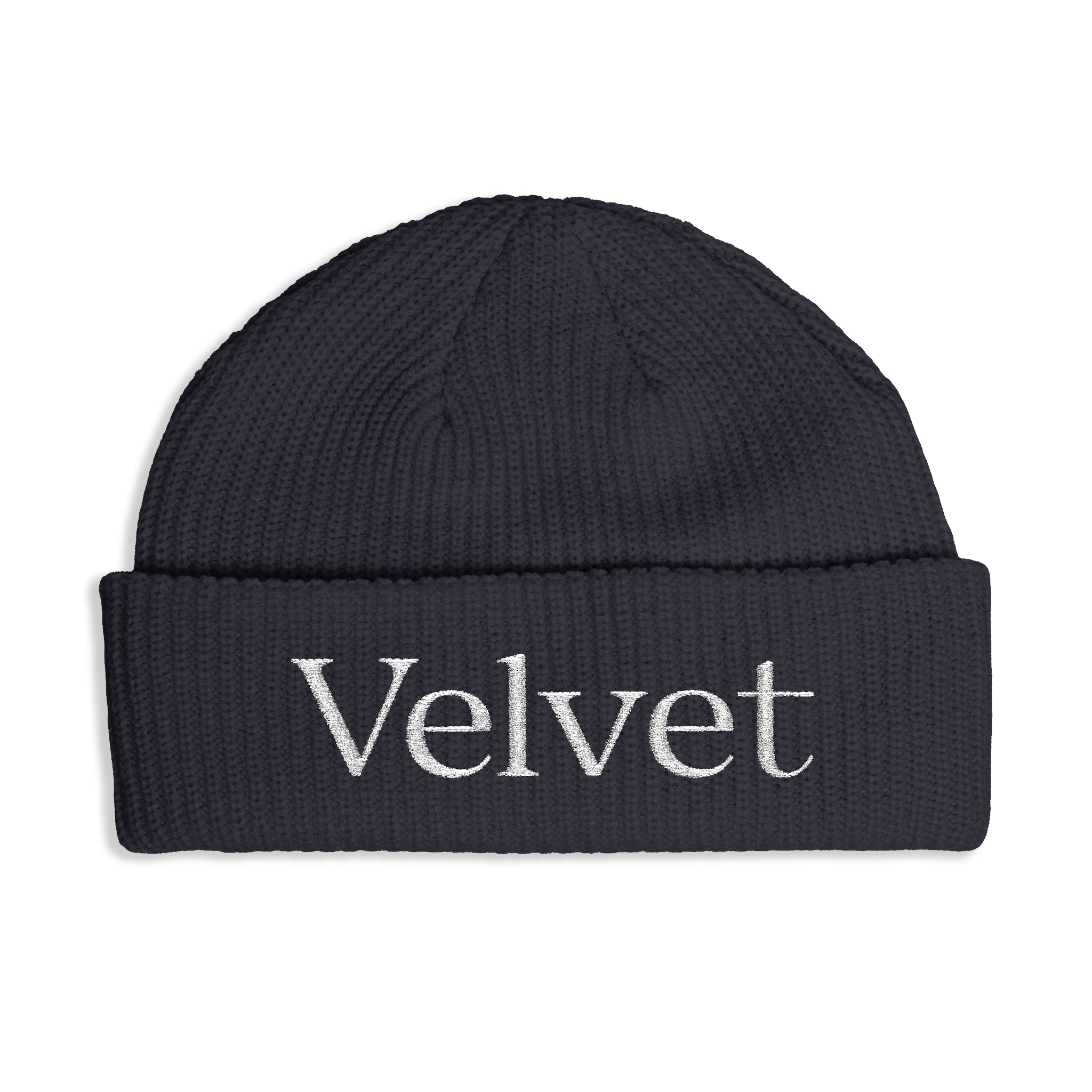 Navy Cuff Beanie Hat