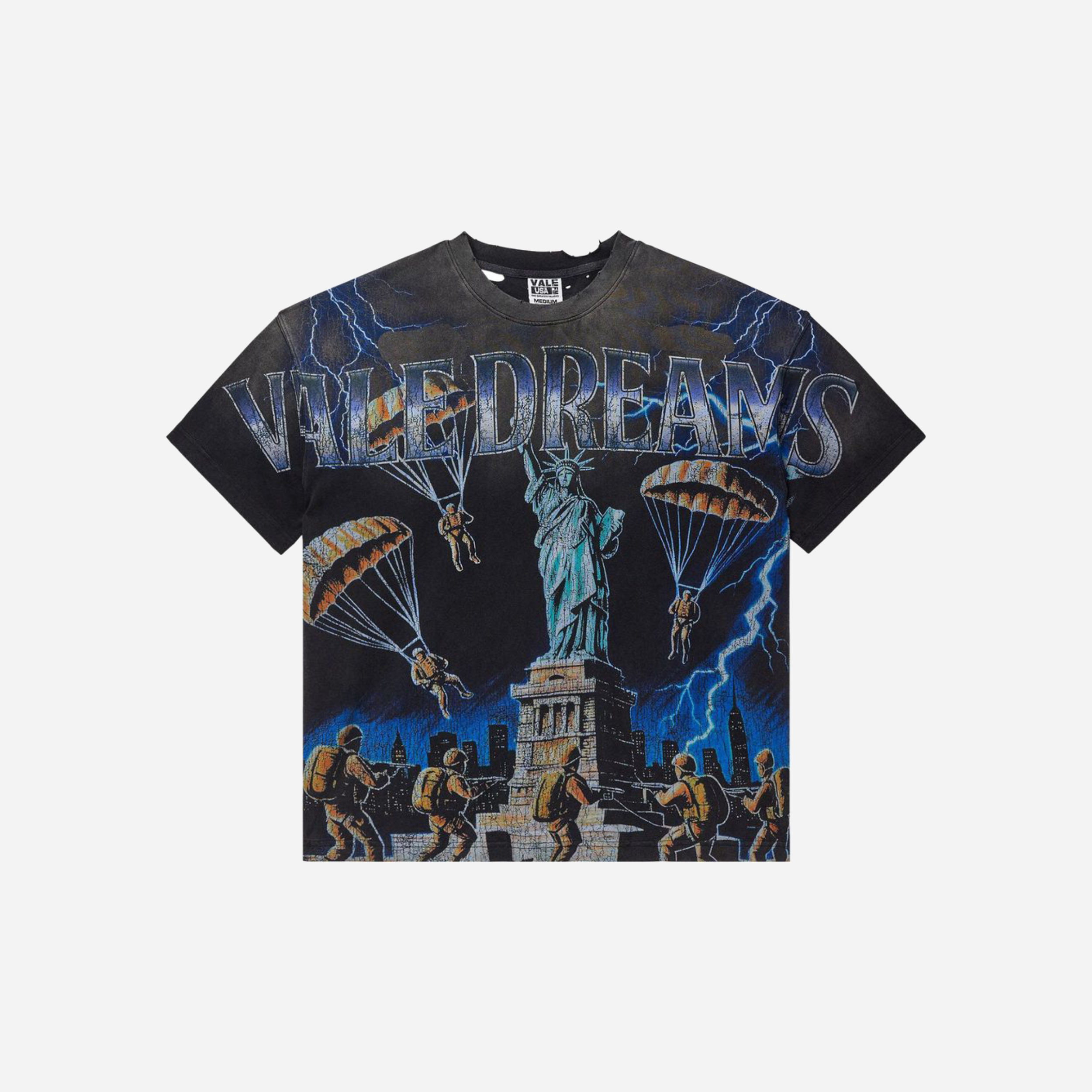 Vale Forever Nyc Invasion Big Tee 'Black'