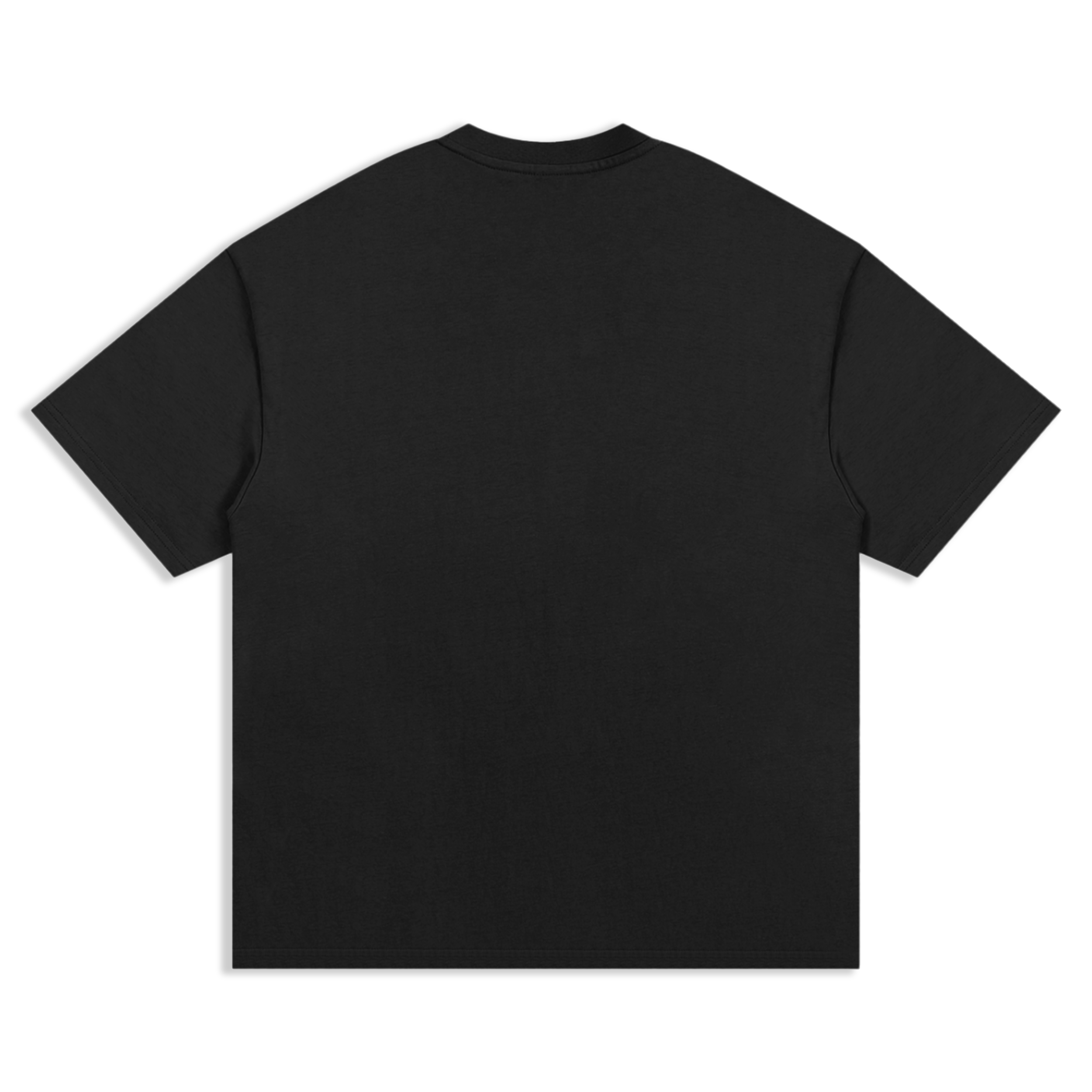 Black Heavyweight Center Logo T-Shirt