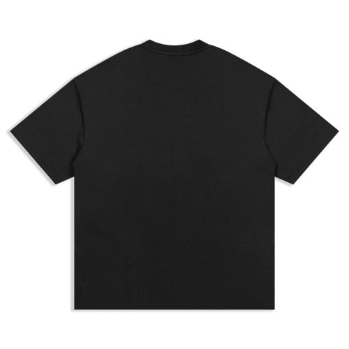 Black Heavyweight Center Logo T-Shirt