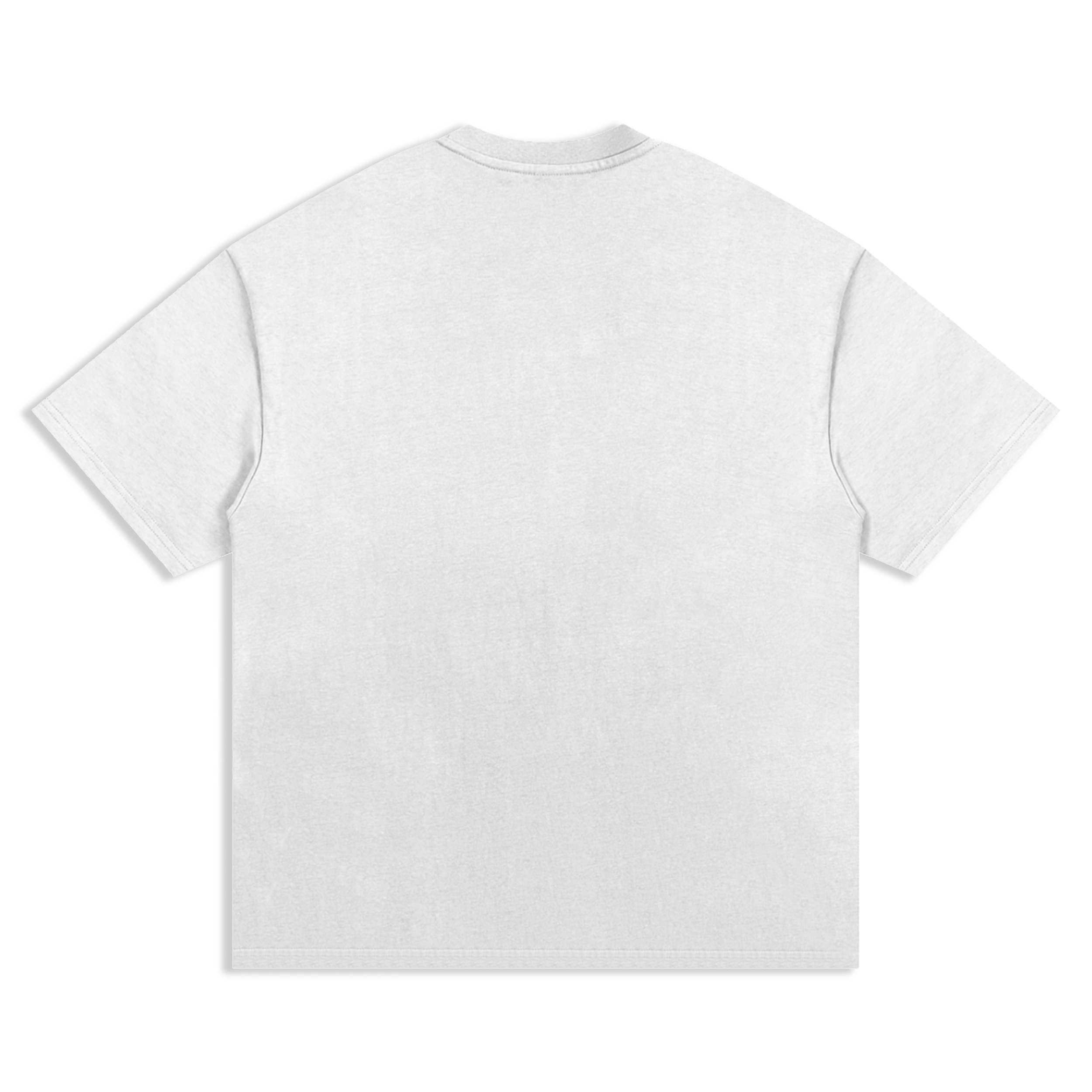 White Heavyweight Center Logo T-Shirt