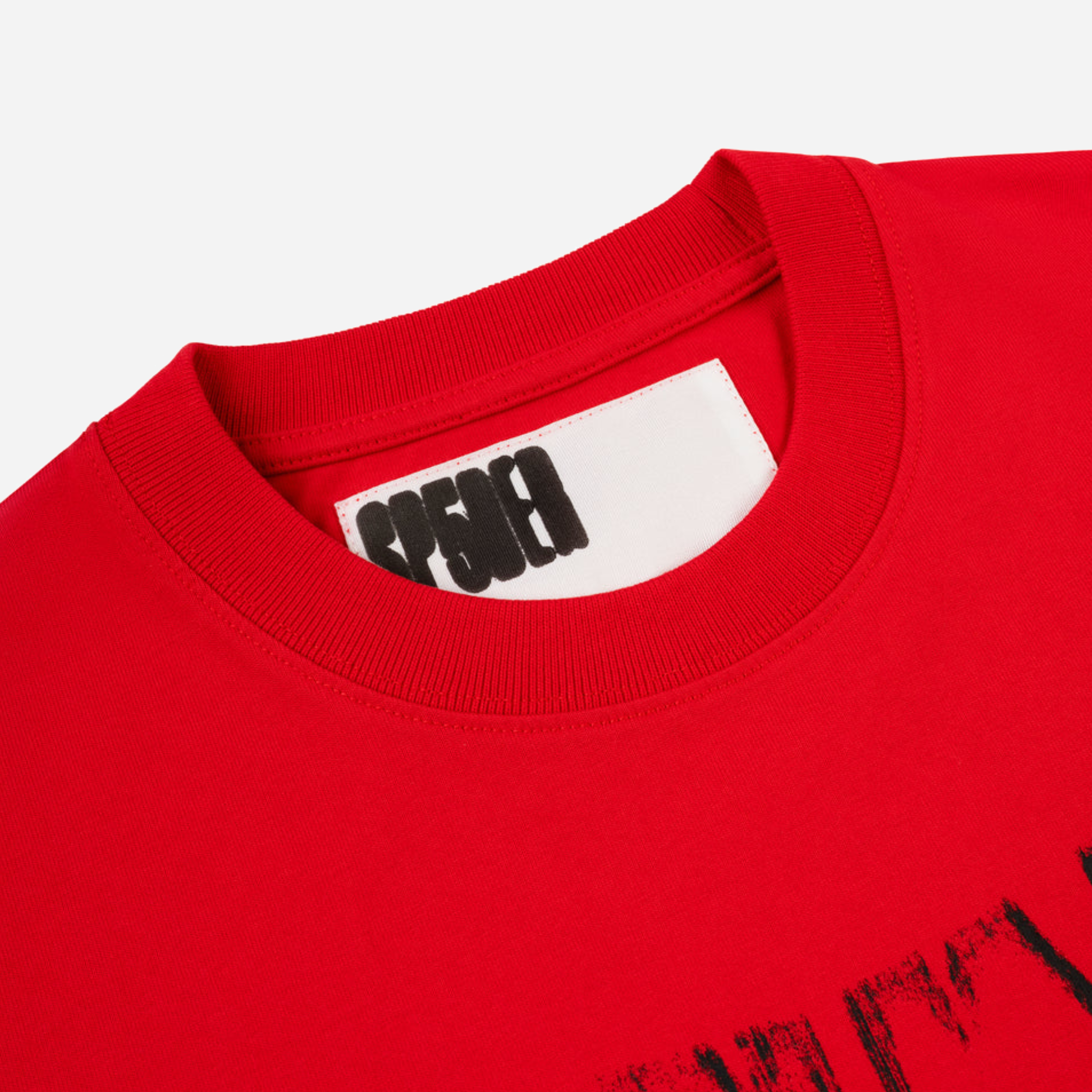 Sp5der Diffused Collegiate Tee 'Red'